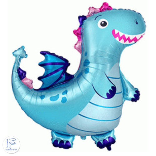 Flexmetal Blue Dragon Balloon