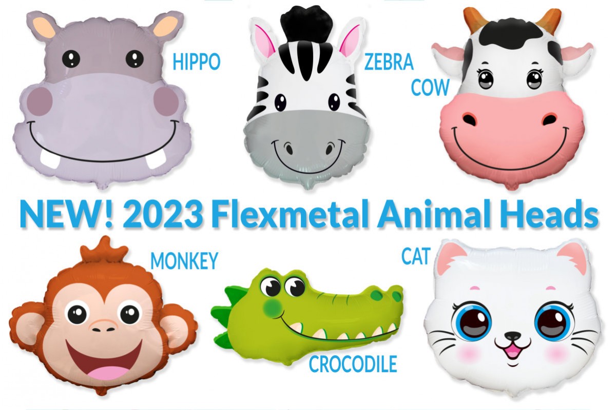 New 2023 Flexmetal Animal Heads